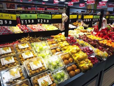 水果如何进超市?